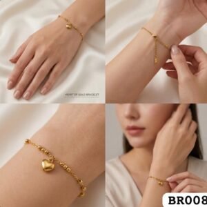 Heart of gold bracelet