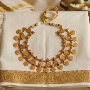Traditional Two-Layer Kasu Mala (Coin Necklace)