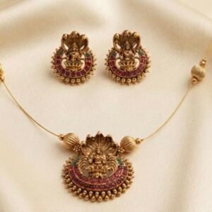 Antique Lakshmi Temple Jewelry Set