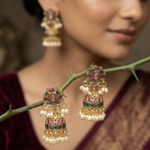 The Navarathna Jhumka