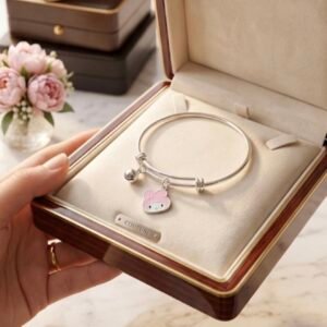 Sweet Melody Charm Bangle