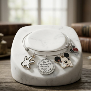 Inspirational Charm Bangle